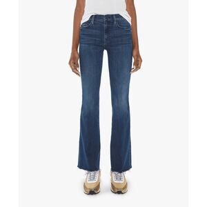 Mother Denim The Weekender Fray Jeans Mint Condition Flares 30 Pants Medium Wash